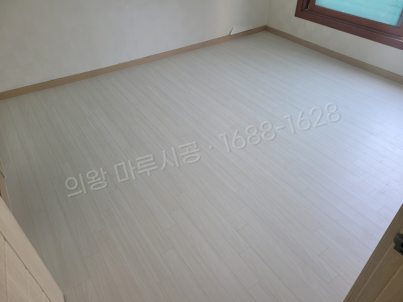 고천동 바닥공사 마루시공업체 시공 후